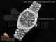 Skydweller SS Noob Best Edition Green Dial on SS Jubilee Bracelet A23J