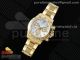 Daytona 116508 YG OMF Best Edition Blue MOP Dial on YG Bracelet A7750 (Slim Movement)