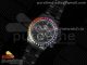 Daytona PVD Noob Best Edition Black Dial Rainbow Bezel on PVD Bracelet SA4130