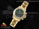 Daytona 116508 YG OMF Best Edition Green Dial on YG Bracelet A7750 (Slim Movement)