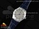 Constellation 39mm SS ASWF 1:1 Best Edition Gray Dial on Blue Leather Strap A8800