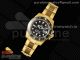 Submariner 116618 LN KF 1:1 Best Edition YG Wrapped Black Dial on YG Bracelet VR3135