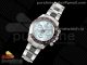 Daytona 116506 Clean 1:1 Best Edition Ice Blue Dial Crystal Markers on SS Bracelet SA4130 V2