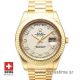 Rolex Day-Date II Gold White Arabic